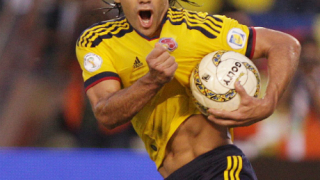 Рекорд за Фалкао, победа за Колумбия