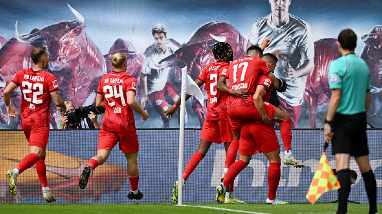 Лайпциг разби с 3:0 като домакин отбора на Борусия (Дортмунд) в мач