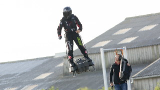 Френският изобретател Франки Запата влезе в историята Той е първият