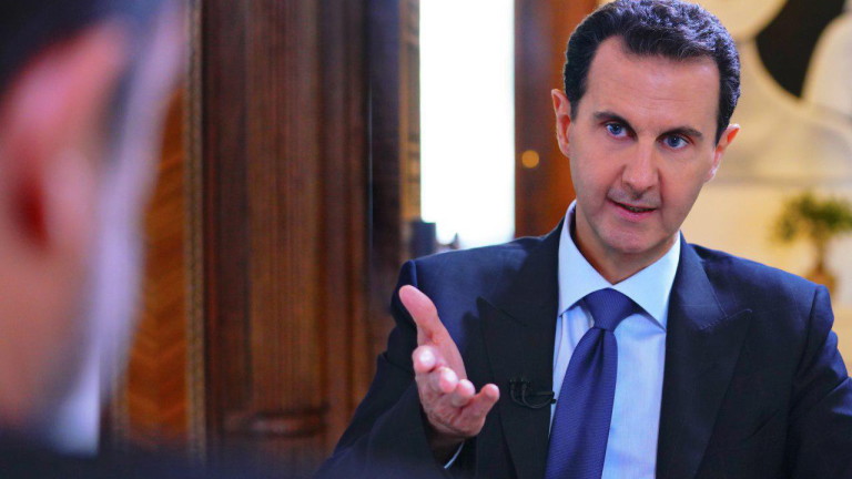Сирийският президент Башар Асад обвини САЩ, че продават на Турция
