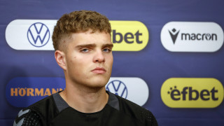 Нападателят на Ботев Пловдив Фаустас Степонавичюс успя да се отчете