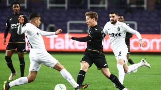 Феновете на Лудогорец бяха изпълнили до краен предел сектора за