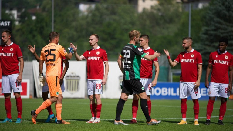 ЦСКА 1 : 2 ФК Залцбург 52′ ГОЛ за Залцбург!