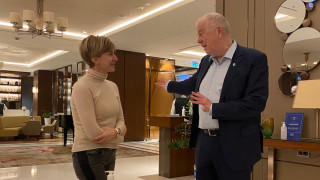 Президентът на Международния съюз по биатлон IBU шведът Оле Далин