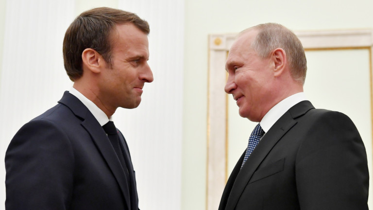 Франция уличи Кремъл, че изопачава на думите на Макрон