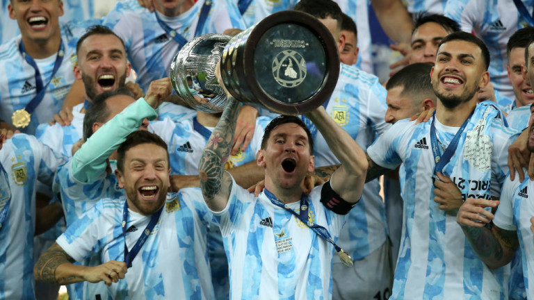 Аржентина най-накрая триумфира в Копа Америка, след като победи Бразилия