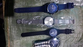 Митничарите конфискуваха фалшиви ръчни часовници и слънчеви очила
