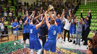 Привържениците на Левски отдадоха дължимото на "сините" баскетболисти