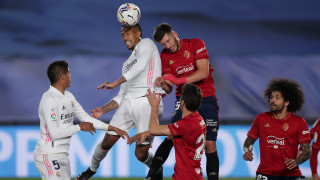 Реал Мадрид постигна трудна победа с 2 0 над Осасуна у