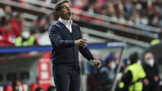 Временният наставник на Бенфика Нелсон Верисимо не беше особен