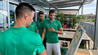 Григор Димитров и националите на България за ATP Cup дадоха пресконференция