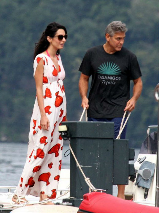 Джордж Клуни остави без подарък Амал