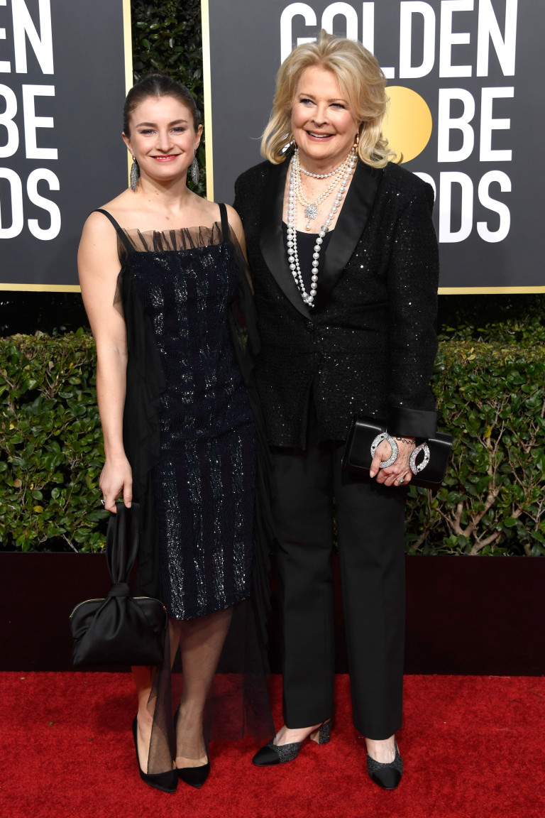 Клоуи Мал и майка ѝ Кандис Берген