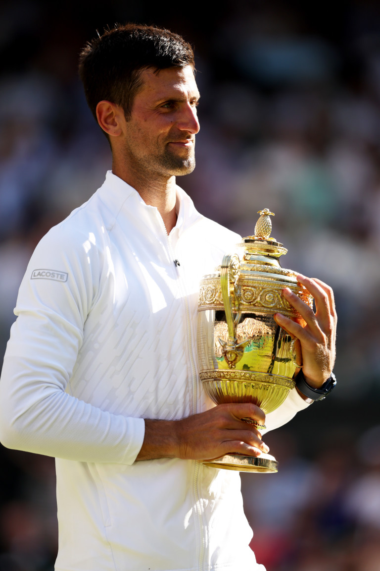 Новак Джокович с титлата от Wimbledon 2022