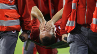 Мартин Петров се контузи в мача с Рекреативо