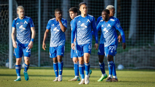 Левски 3 1 Рига ФК 49′ Играчите на Рига