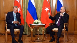 Турският президент Тайип Ердоган и руският му колега Владимир Путин