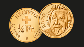 Швейцария изсече златна монета която е толкова малка че трябва