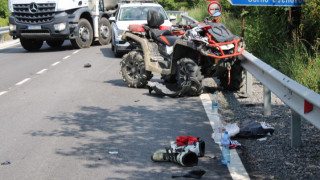 51 годишен водач на АТВ е транспортиран до МБАЛ Благоевград в тежко