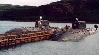 Открит е малък теч на радиация от съветската атомна подводница