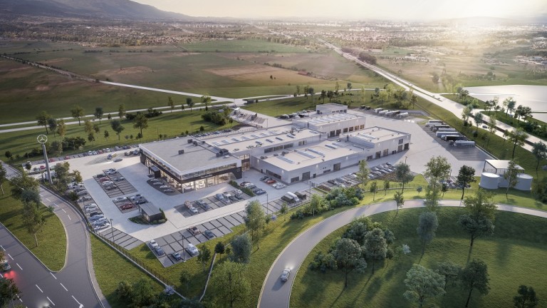 Mercedes-Benz строи вятърен парк с капацитет 100 MW в Германия