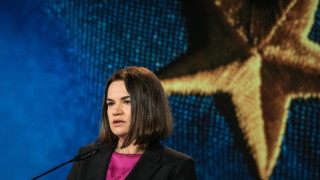 Офисът на лидера на белоруската опозиция Светлана Тихановская г след