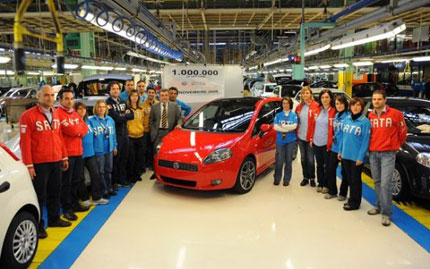 1 милион Fiat Grande Punto  