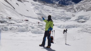 Българският алпинист Атанас Скатов който преди дни покори шестия по височина