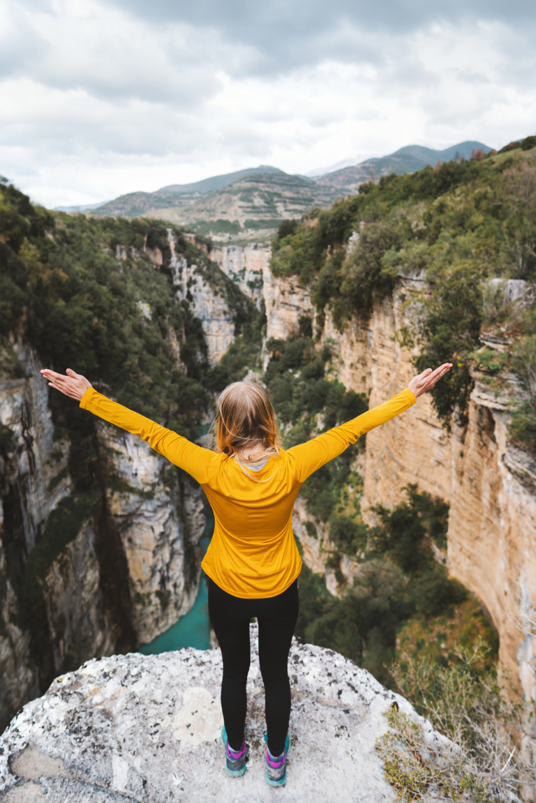 Каньонът е любимо място на албанците