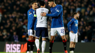 Отборите на Глазгоу Рейнджърс и Тотнъм завършиха 1 1 в мач