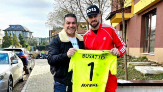 Вратарят на ЦСКА Густаво Бусато показа уважение към бившия си