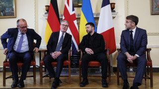 Лидерите на Франция Германия и Великобритания възнамеряват да убедят президента