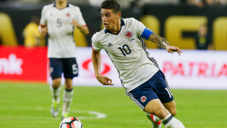 Колумбия привика контузения Хамес