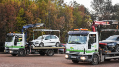 Паяк вдигна 16 автомобила в Стара Загора, 21 коли бяха задържани със скоби