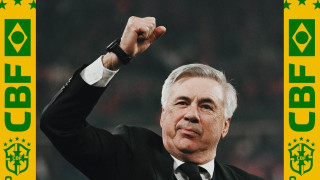 Новият селекционер на националния отбор на Бразилия Карло Анчелоти ще