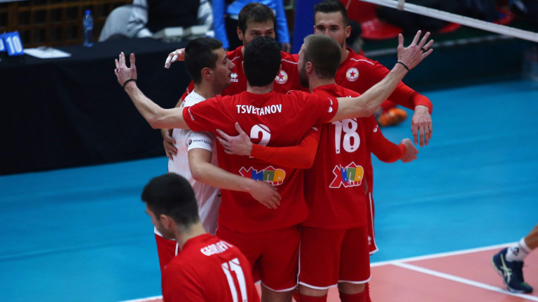 Волейболният отбор на ЦСКА записа своята победа №7 от началото