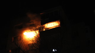 По информация на Окръжна прокуратура Благоевград пожарът в блока в