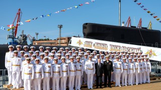 Новата атомна подводница със стратегическо предназначение Княз Пожарски от проект