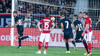 Голмайсторът на Зоря в мача с ЦСКА Вадлен Юрченко даде