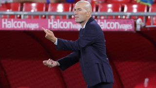 Треньорът на Реал Зинедин Зидан изрази огромната си радост след