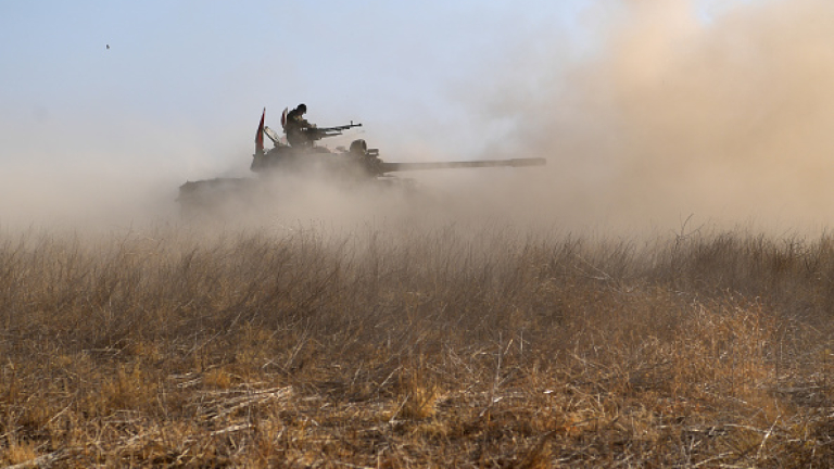 „Ислямска държава” за първи път използва танкове при нападение в Ирак