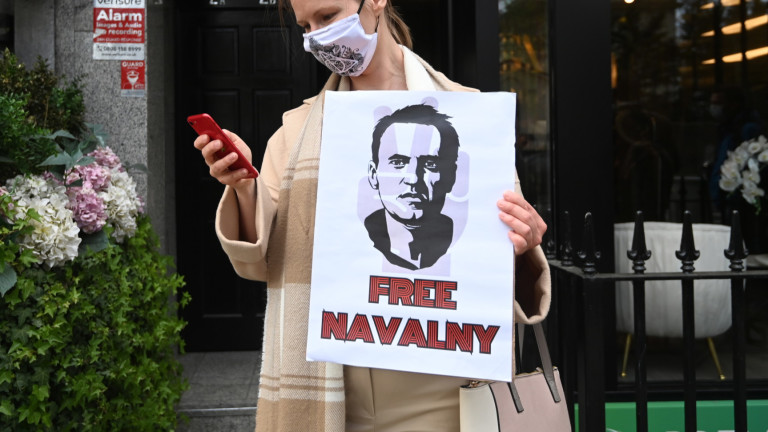 САЩ обвиниха Русия в политическо насилие над Навални 