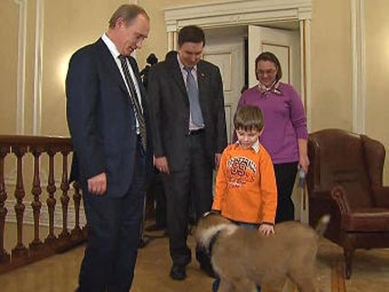Путин прекръсти Йорго на Бъфи