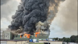 Огромен пожар с токсичен дим пламна в "Люлин"