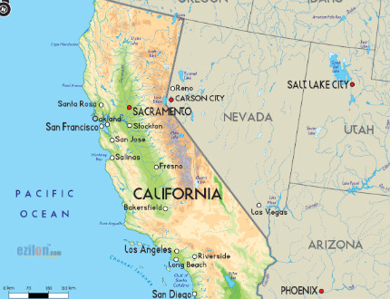 Калифорния провежда допитване през 2016 за разделяне на шест щата