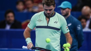 Стан Вавринка не можа да завърши мача си от втория