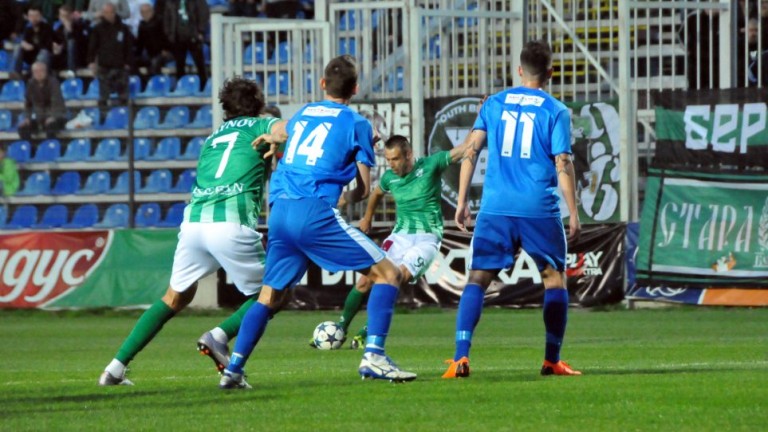 Берое се възползва от издънката на Левски и се нареди под №3 в Първа лига (ВИДЕО)