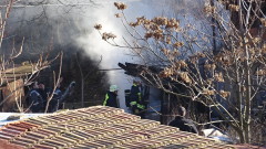 Жена е пострадала при пожар в Пловдив