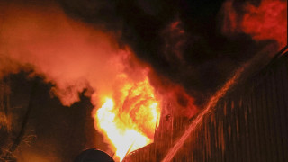 В нощта срещу сряда 23 април Харков също беше подложен