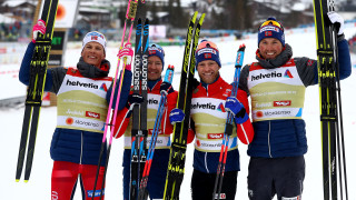 Норвегия спечели щафета в ски бягането на 4 х 10 км